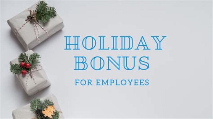 Do employees get Christmas bonus?