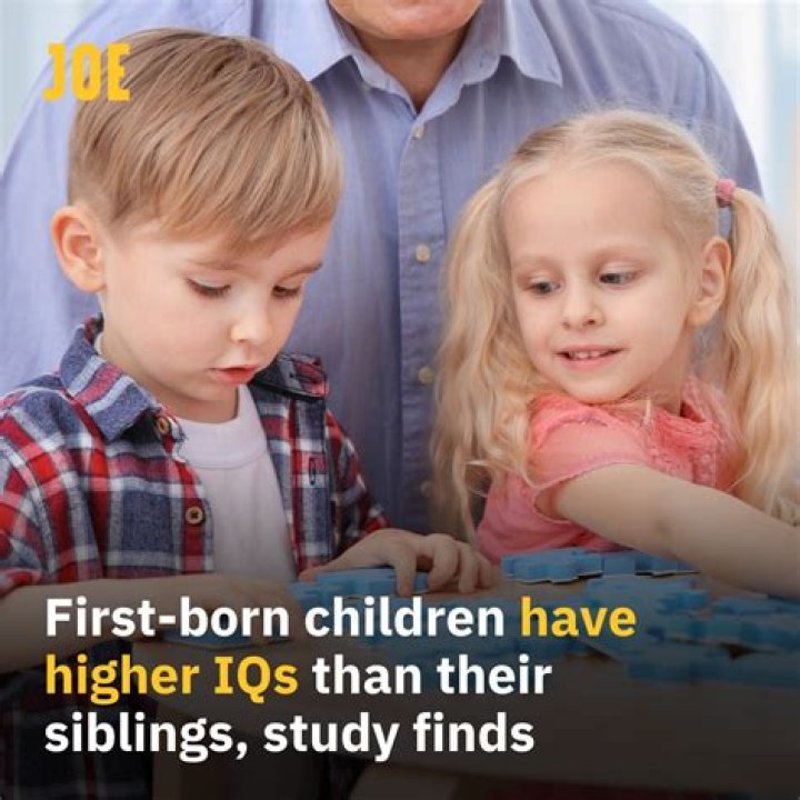 Do first born have higher IQ?