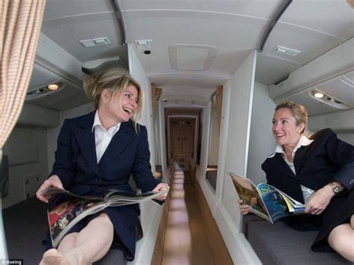 Do flight attendants see the world?