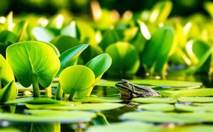 Do frogs leave their ponds?
