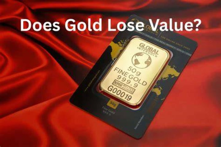 Do gold bars lose value?