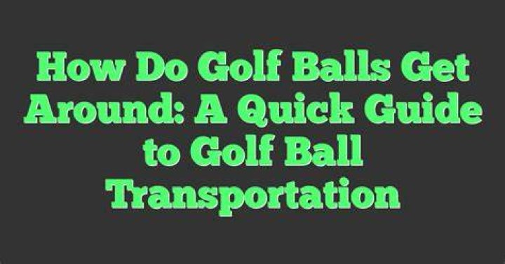 Do golf courses provide balls?