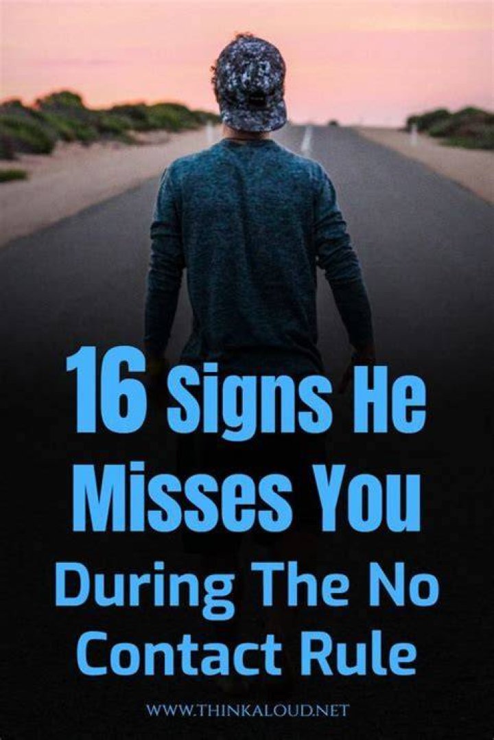 Do guys miss you during no contact?
