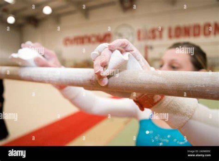 Do gymnasts use resin?