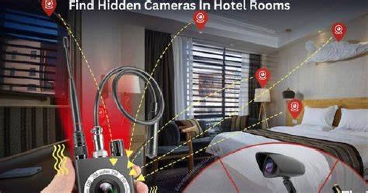 Do hotels have cameras in rooms?