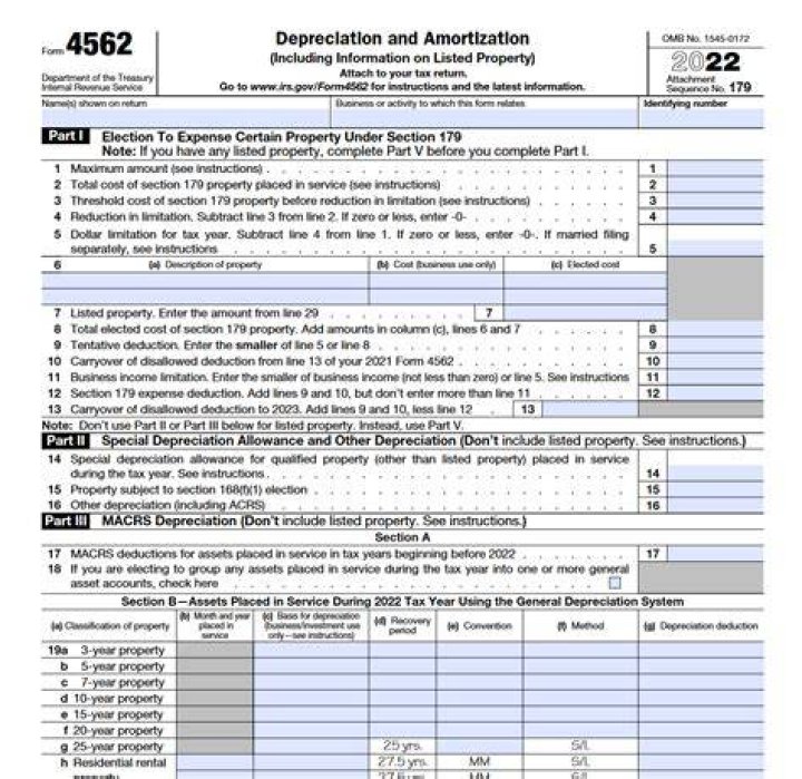 Do I file Form 4562 every year?