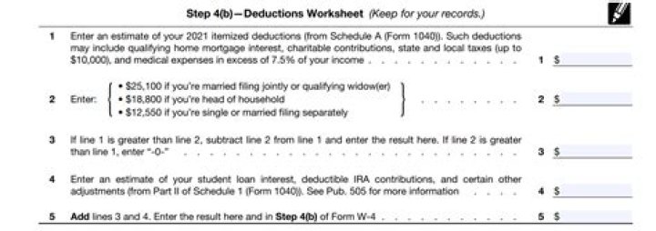 Do I have to fill out step 4b on w4?