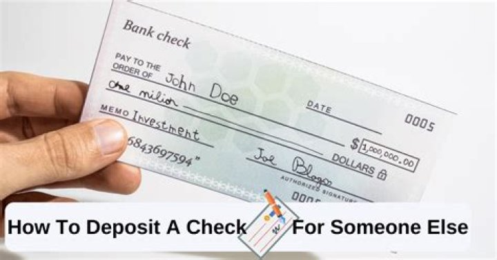 Do I have to pay taxes if I deposit a check?