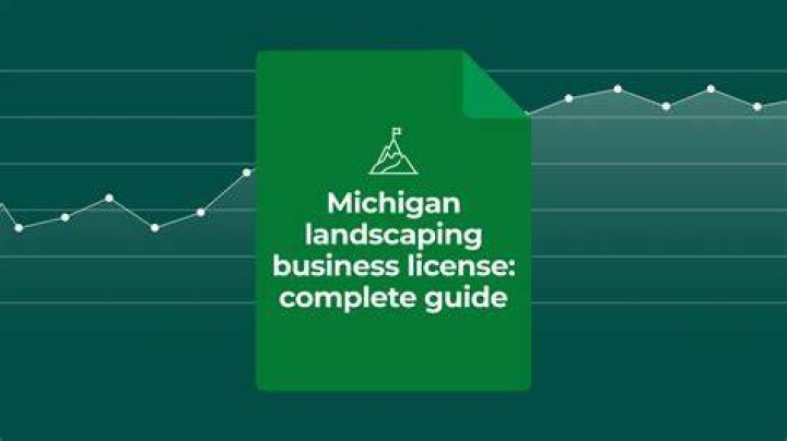 Do I need a business license in Michigan for landscaping?