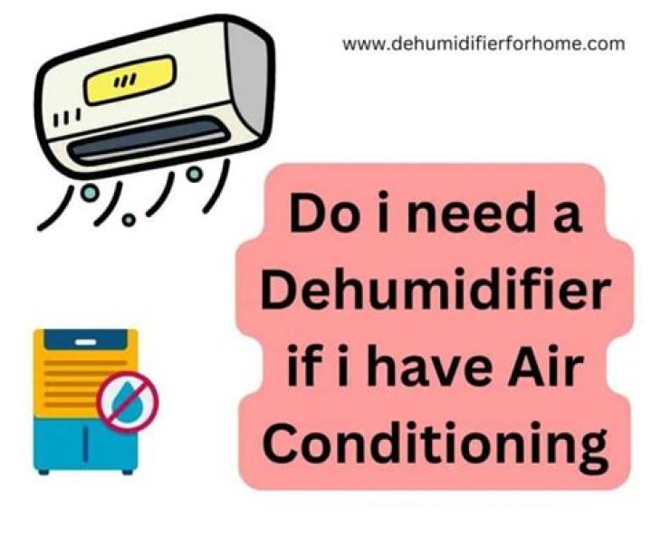 Do I need a dehumidifier if I have air conditioning?