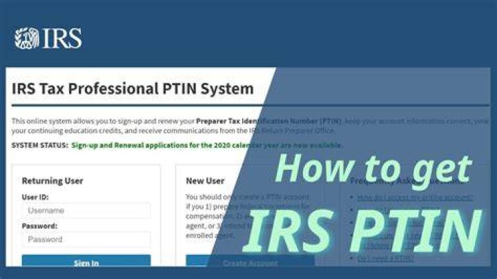 Do I need a PTIN to prepare taxes?