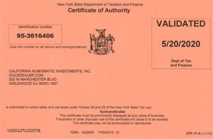 Do I need a sales tax permit in NY?