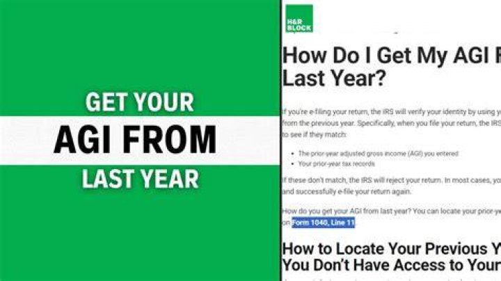 Do I need my AGI from last year?