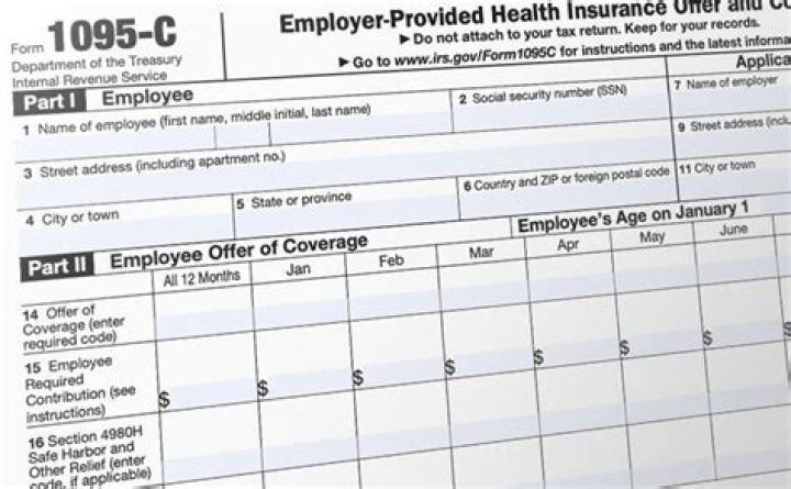 Do I need the 1095-C to file my taxes 2020?