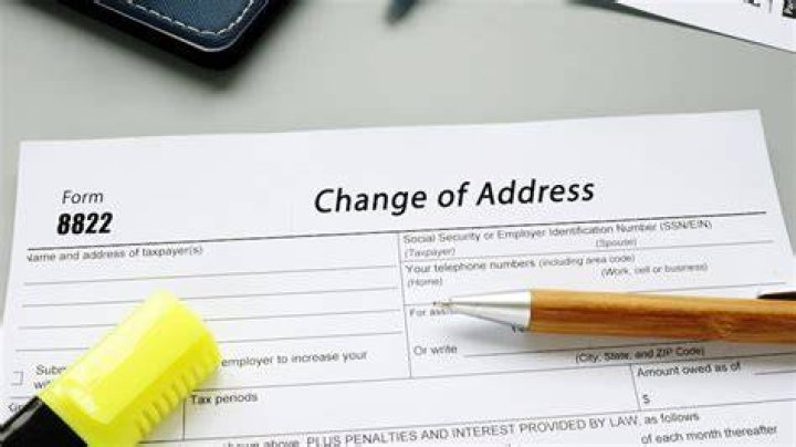 Do I need to update my address when I move?