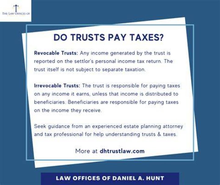 Do I pay taxes on trust distribution?