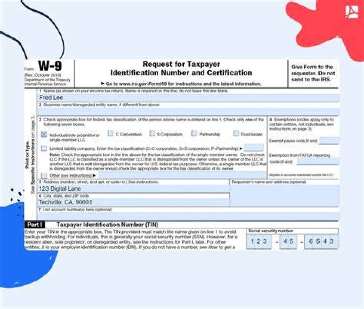Do independent contractors submit W-9?
