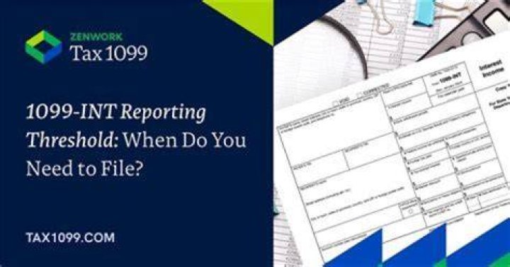 Do individuals need to file 1099 INT?