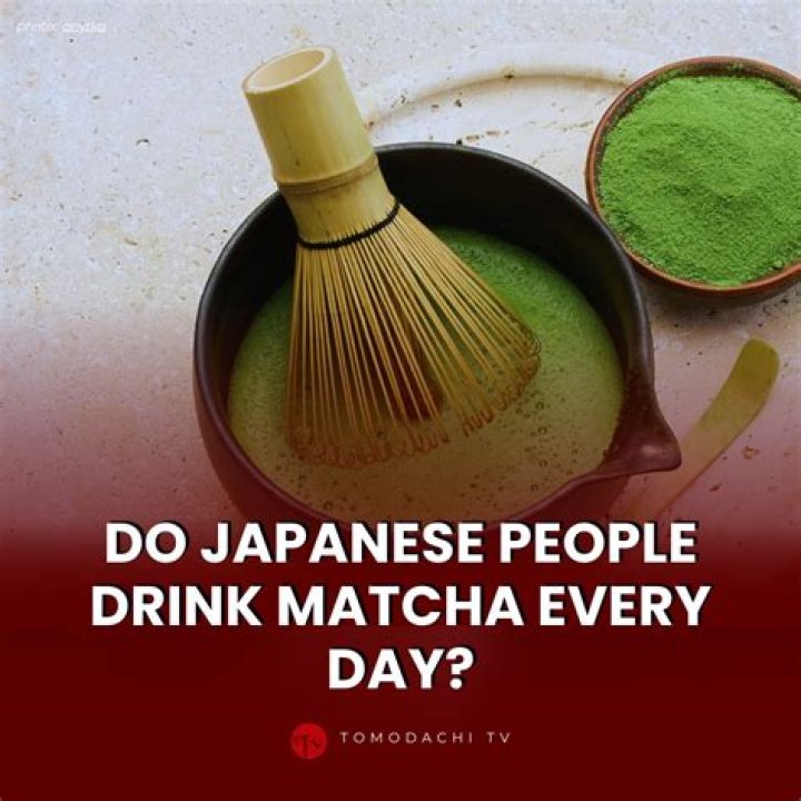 Do Japanese people drink matcha every day?
