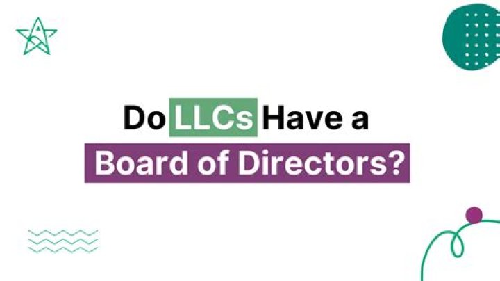 Do LLCS have directors and officers?