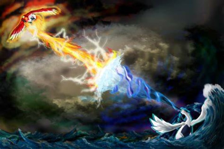Do Lugia and Ho-Oh fight?