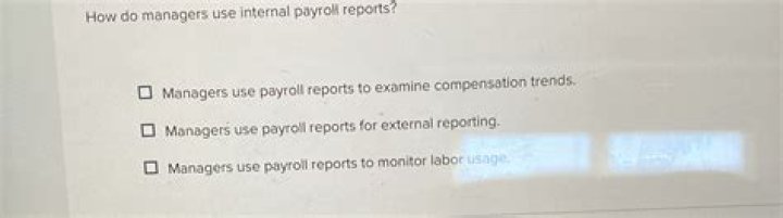 Do managers deal with payroll?