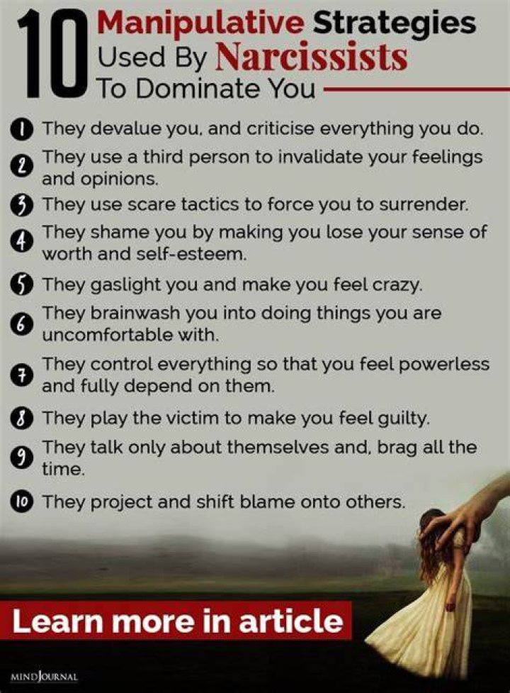 Do narcissists try to control you?