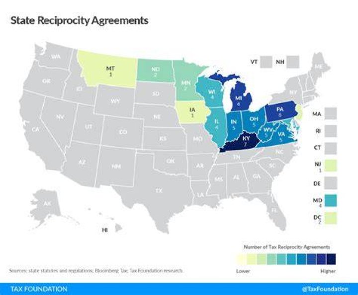 Do NY and CT have a reciprocal agreement?