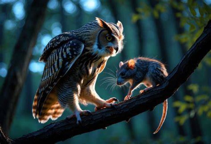 Do owls catch rats?