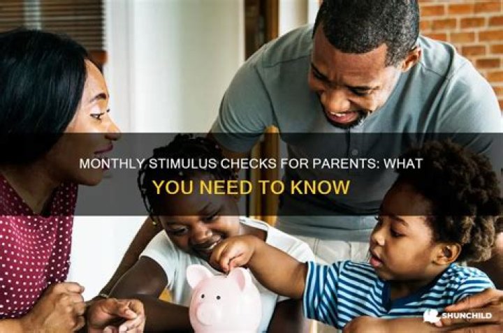Do parents receive stimulus checks?