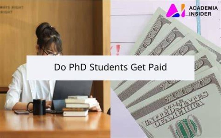 Do PhD students get a salary?