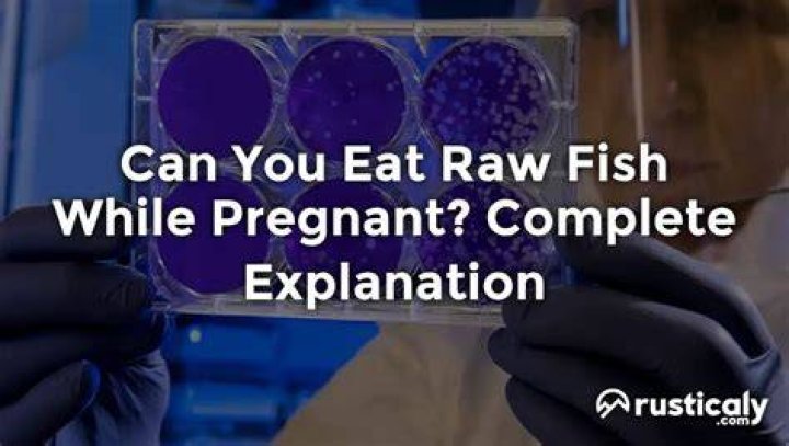 Do pregnant Japanese eat raw fish?