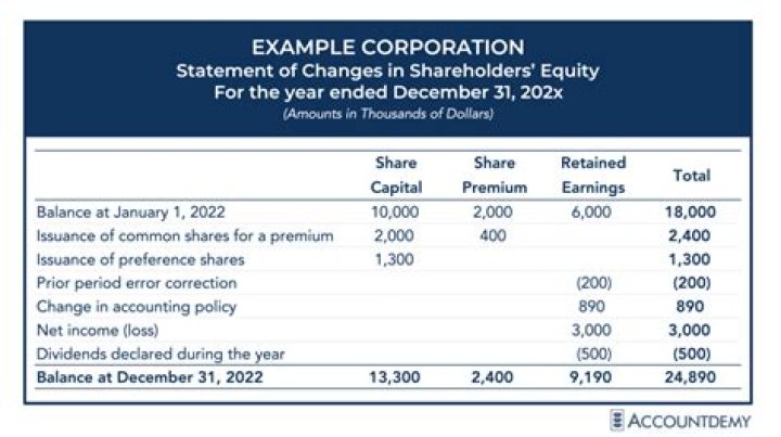 Do shareholders have capital accounts?