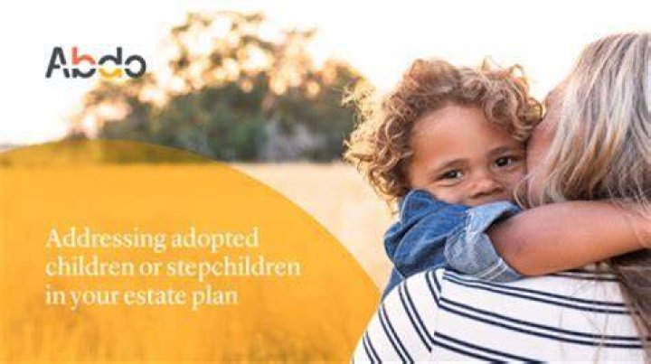 Do stepchildren have to be adopted?