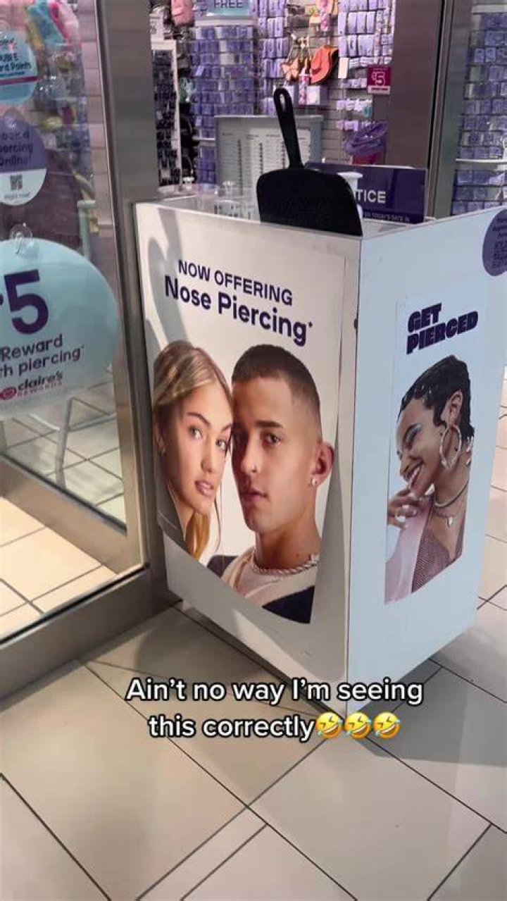 Do they pierce noses at Claire's?
