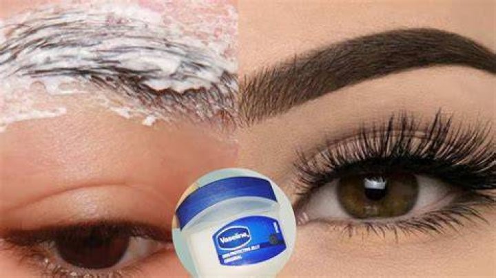 Do Vaseline grow eyebrows?