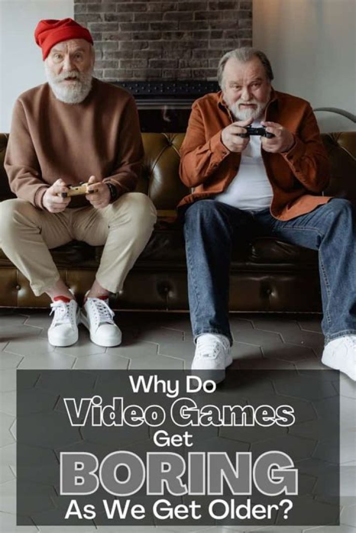 Do we get boring as we age?