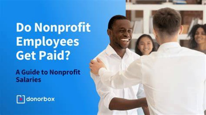 Do workers in a nonprofit get paid?