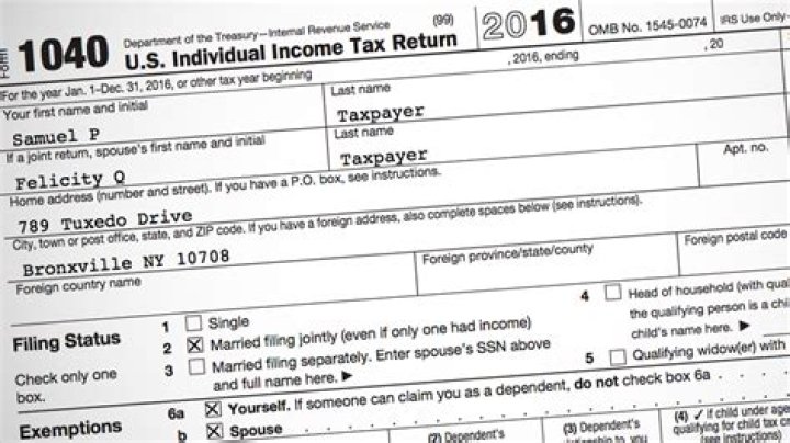 Do you have to file a 1040 tax return?