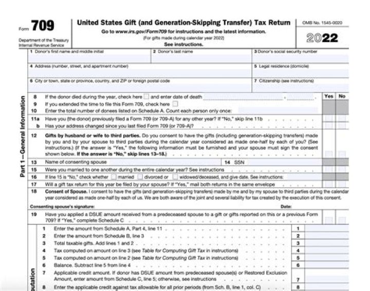 Do you have to file a 709 gift tax return?