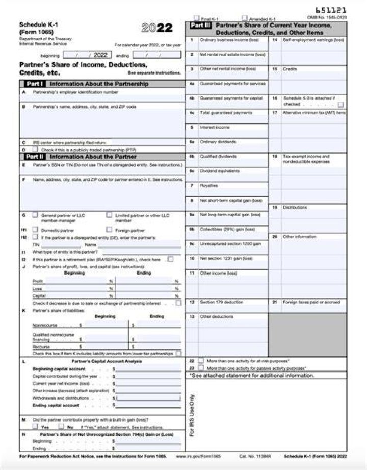 Do you have to file a K-1 for a LLC?