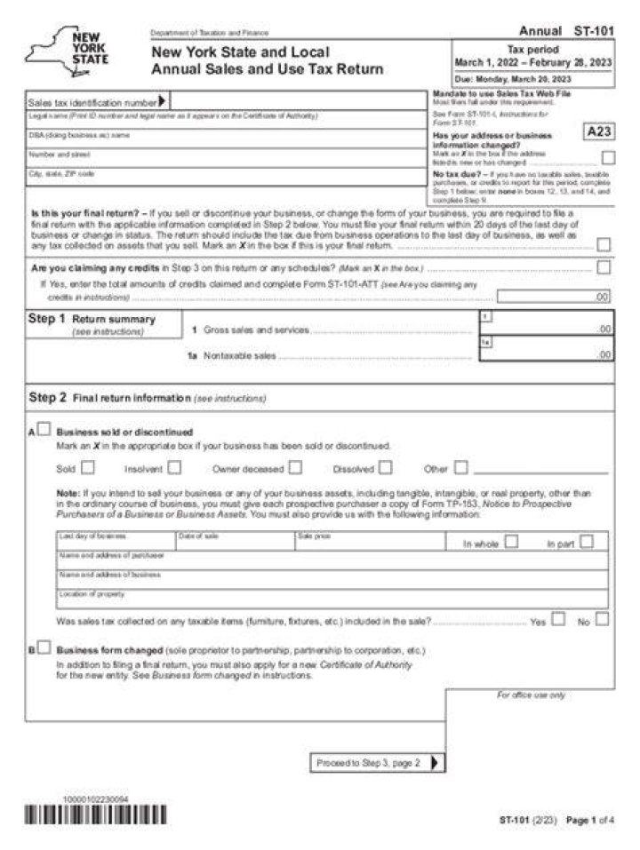 Do you have to file a New York state tax return?