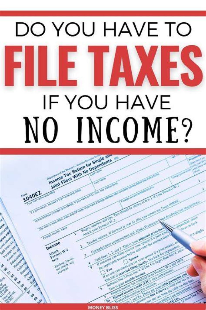 Do you have to file all income?