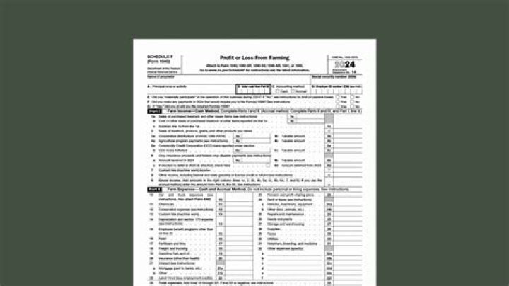 Do you have to file Schedule F if you are a farmer?