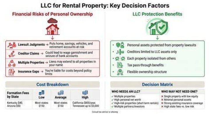 Do you have to have a LLC for a rental property?