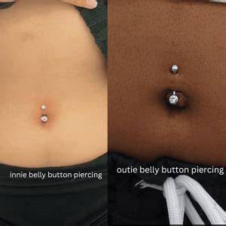 Do you have to have an innie to get your belly button pierced?