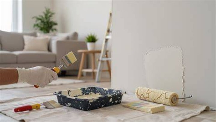 Do you have to paint a whole wall at once?