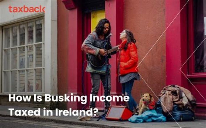 Do you have to pay tax on busking money?