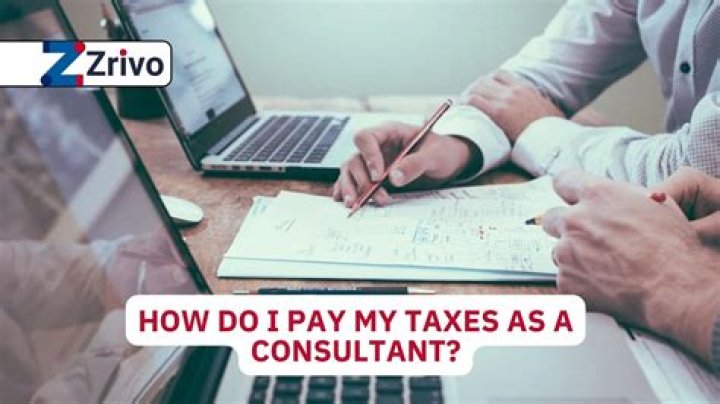 Do you have to pay taxes as an independent consultant?