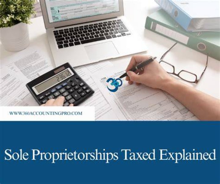Do you have to pay taxes on a sole proprietorship?